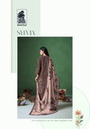 Sylvia By Sahiba Muslin Silk Embroidery Printed Dress Material Exporters In India
